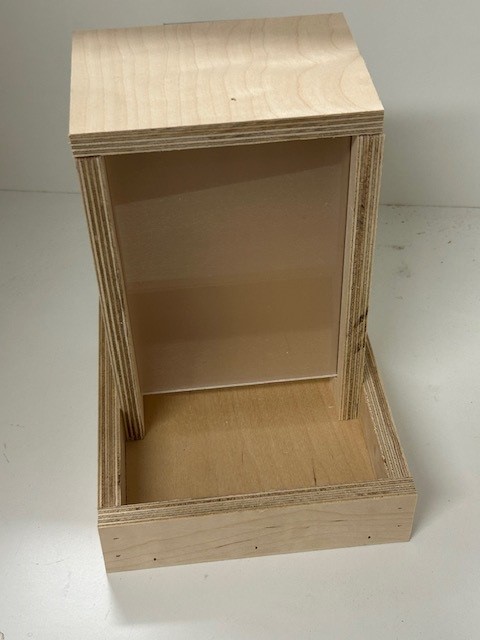 Ply Small Hopper with acrylic front